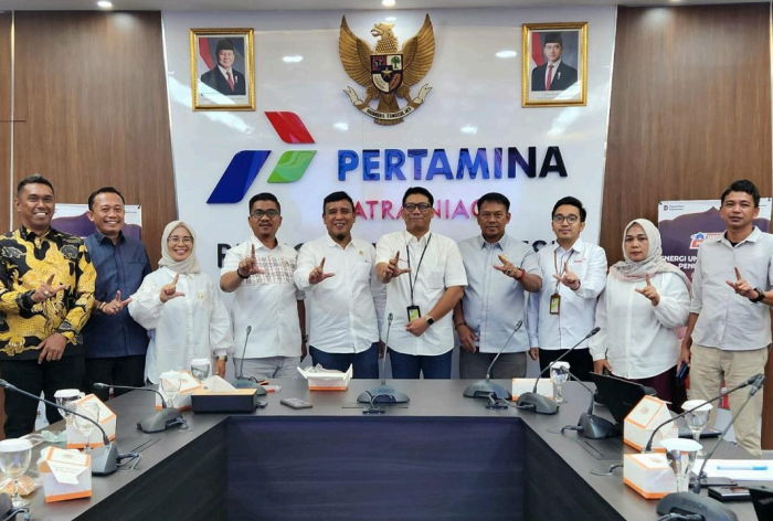 Komisi II DPRD Luwu Timur Koordinasi dengan Pertamina  Patra Niaga, Apresiasi Upaya Pemda Atasi Kelangkaan LPG 3  Kg